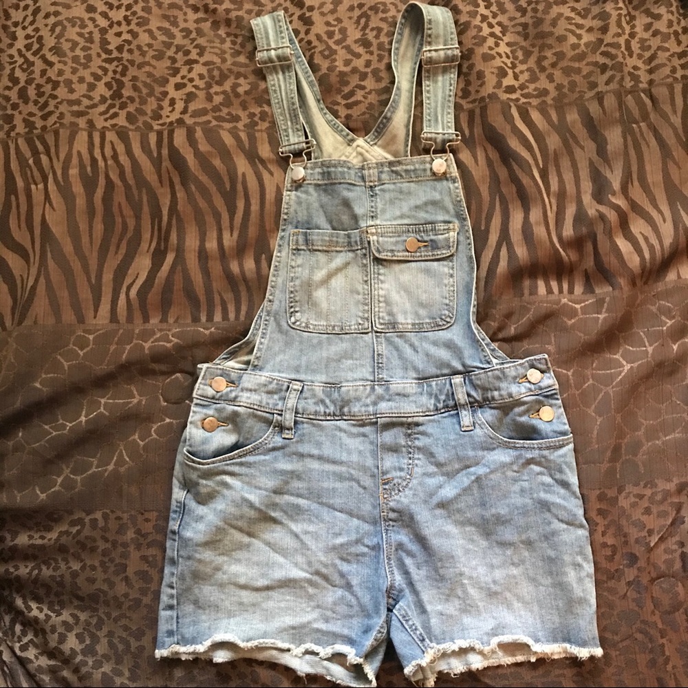 Denim Overalls